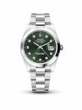 ROLEX STYLE SILVER SEMI AUTO