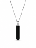 BLACK STONE PENDANT