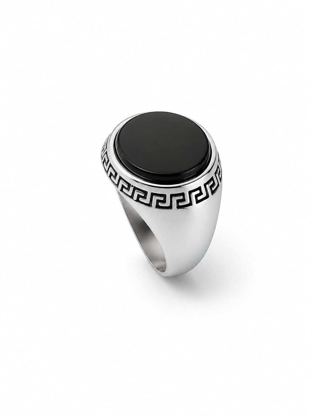 SILVER ITALIAN RING